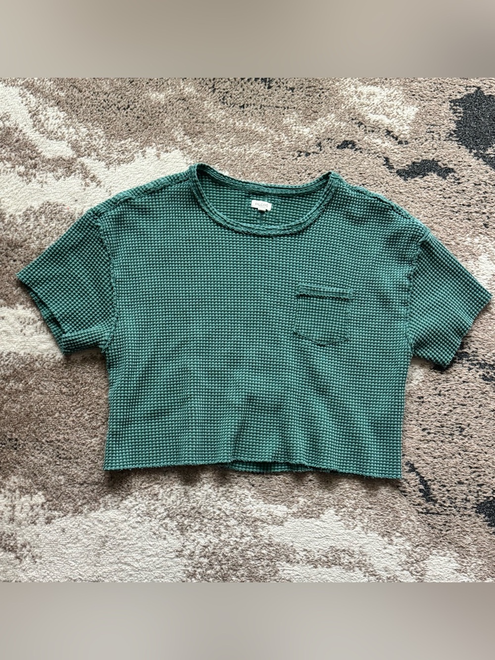 Urban Outfitters Textured Tee - Teal Green